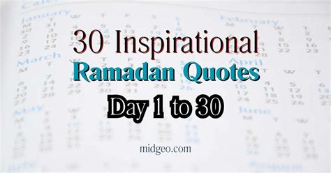 132 Inspirational Ramadan Quotes from the Quran and More.